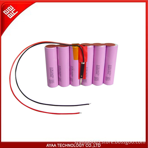 Rechargeable Li-ion Battery Pack 3.7V/15.6ah with PCM 5A